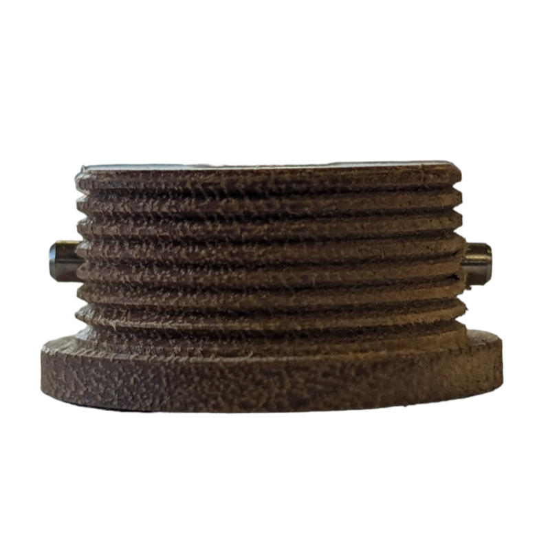 Wooden Vented Leash Plug - Post/No-Glass Type