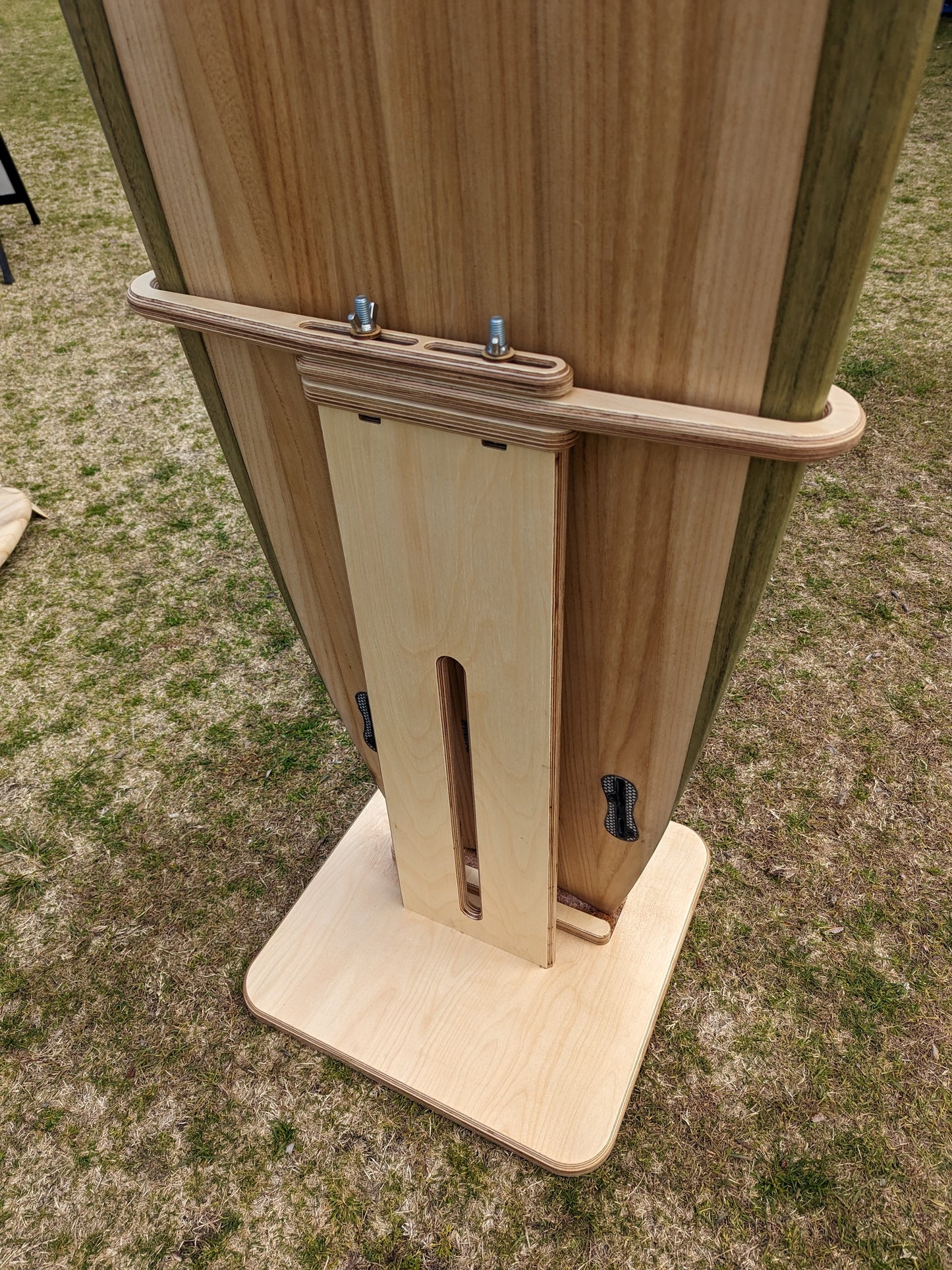 Wooden Surfboard Stand